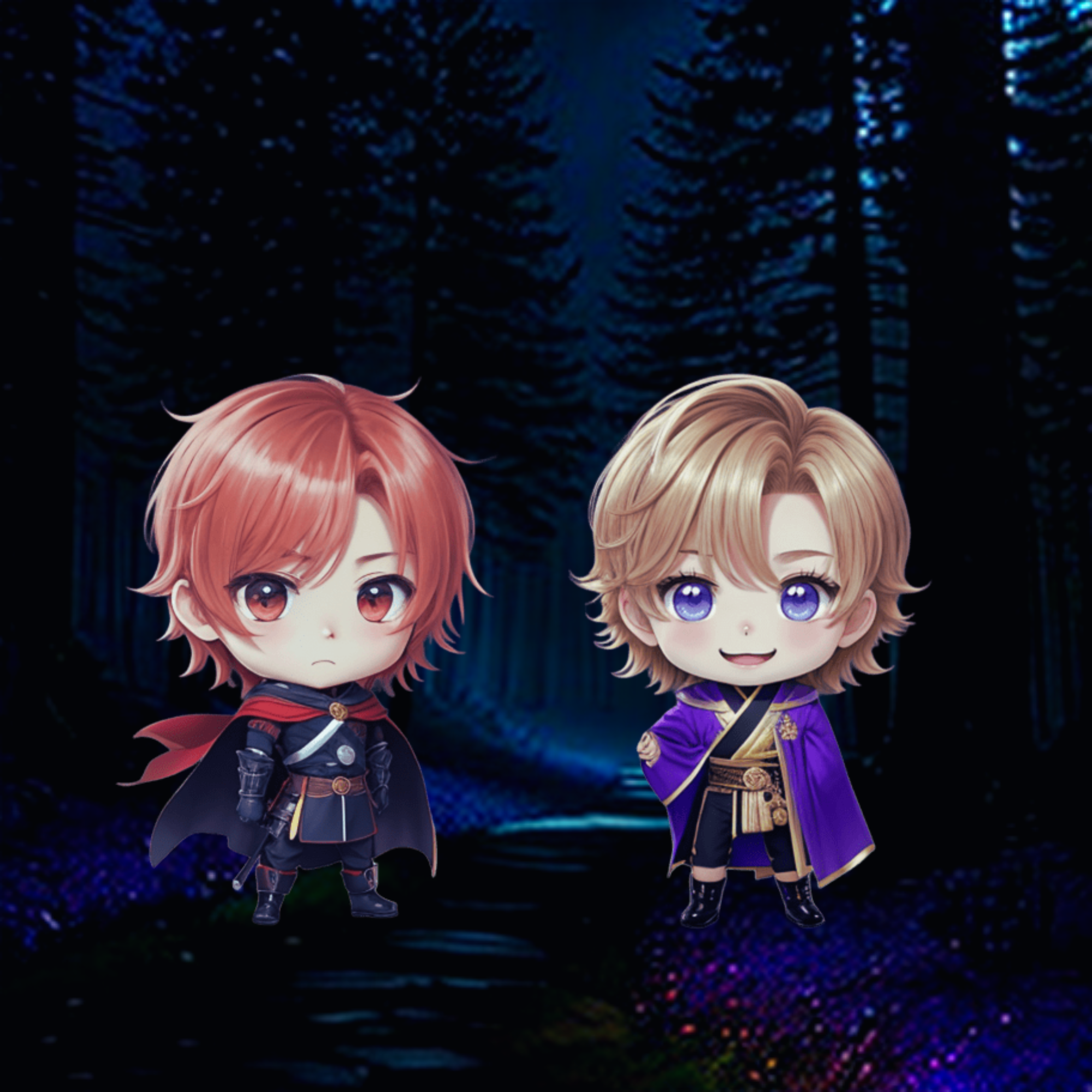 ドロンとドロシーが並んで歩いている挿絵