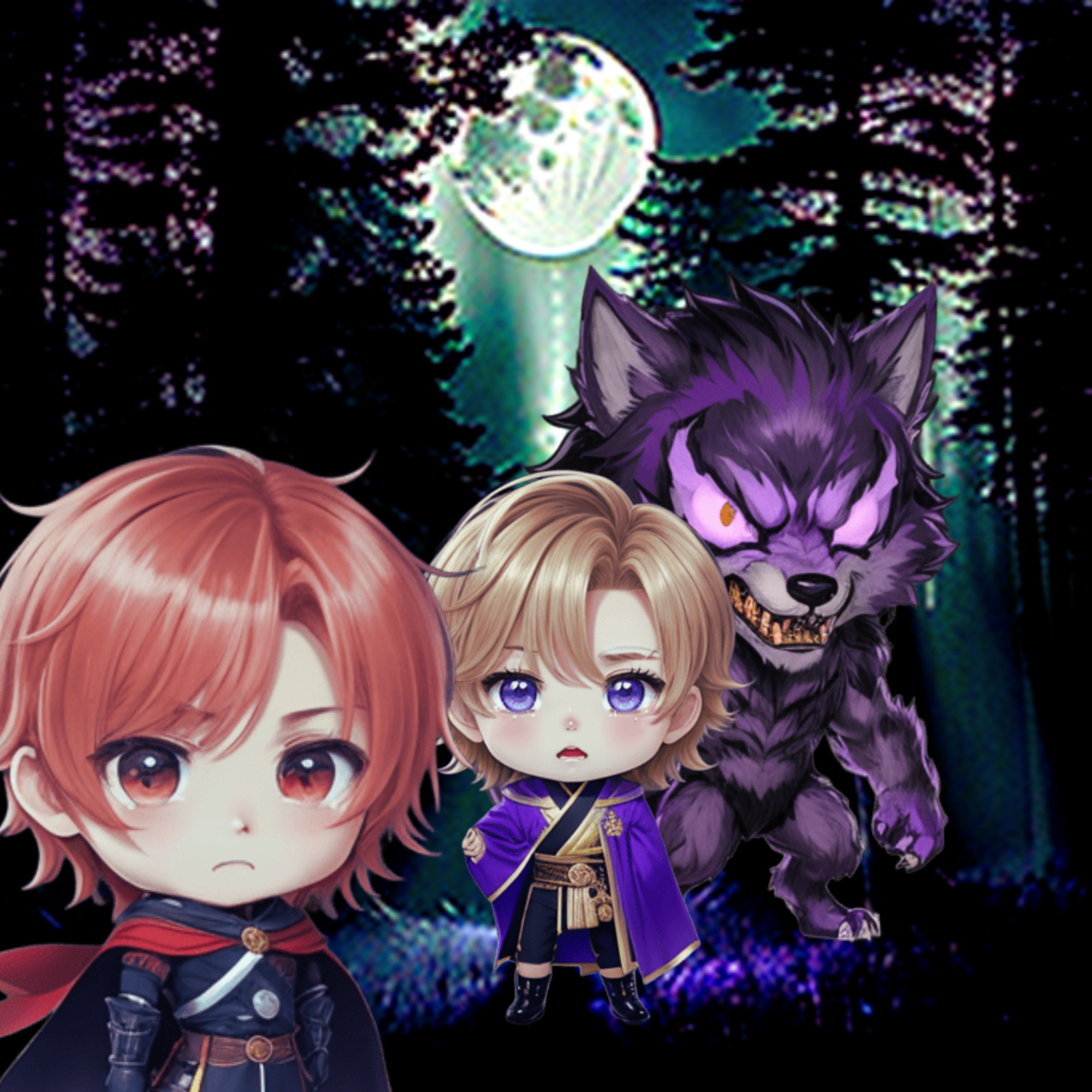 ドロンとドロシーが並んで歩いている挿絵