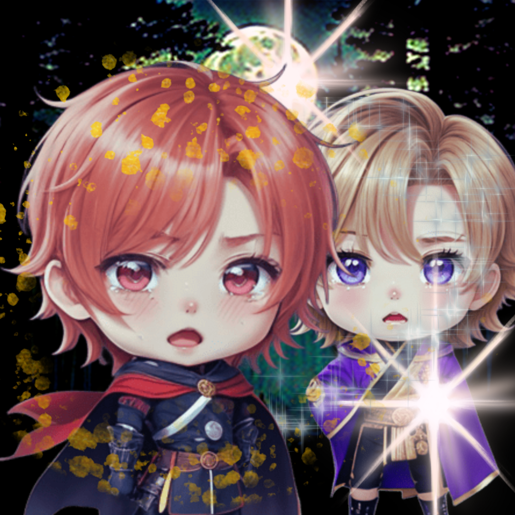 ドロンとドロシーが並んで歩いている挿絵